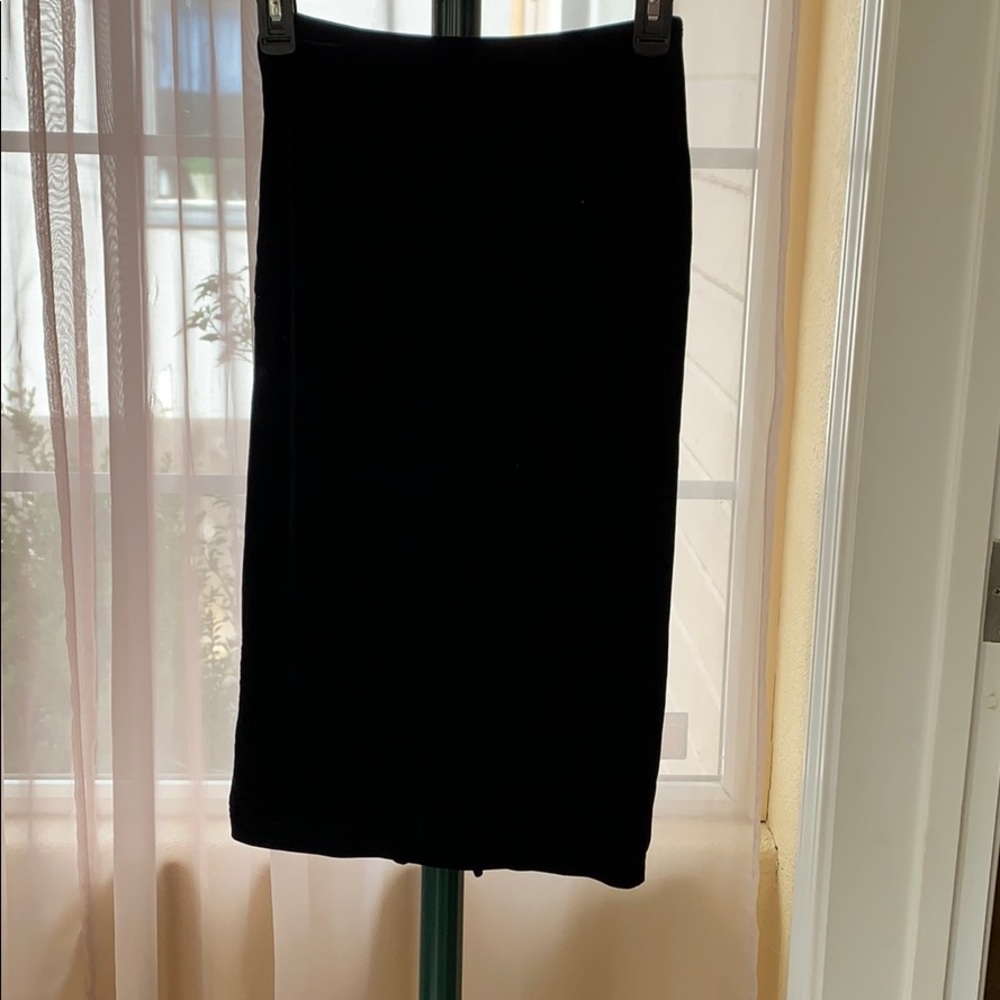 Long skirt.